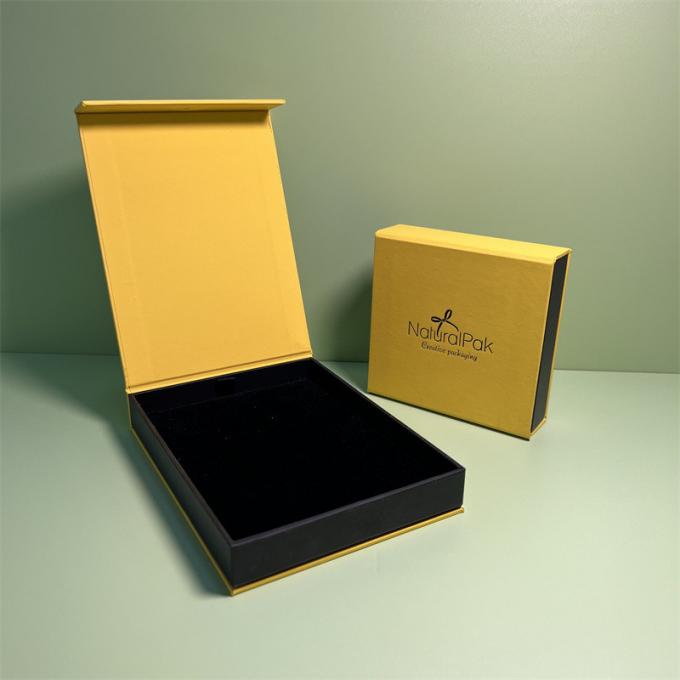 Scatola di cartone speciale su ordinazione della carta di tocco con magnetico per la collana di Ring Earring Pendant Bangle Bracelet