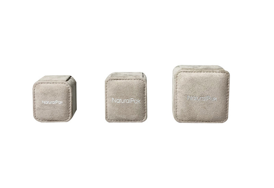 Collana di lusso d'angolo rotonda all'ingrosso Ring Box Jewelry Packaging Box del braccialetto dell'orecchino del contenitore di gioielli del velluto