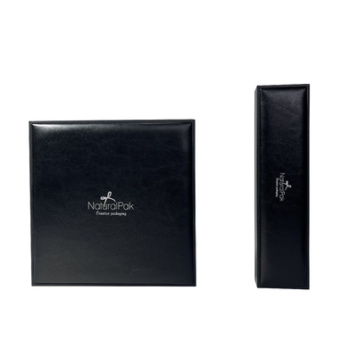 Contenitore d'imballaggio di cuoio su ordinazione di unità di elaborazione per il regalo dell'orologio dei gioielli del braccialetto di Ring Earring Pendant Necklace Bangle