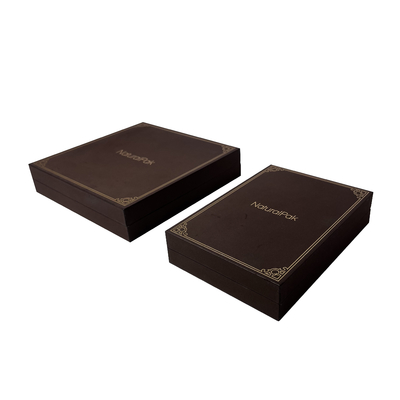 Fabbrica il contenitore di gioielli su ordinazione della carta di tocco morbido per il regalo della collana di Ring Earring Pendant Bangle Bracelet
