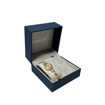 Contenitore di regalo d'imballaggio del cinturino di rettangolo dei contenitori di orologio multifunzionale
