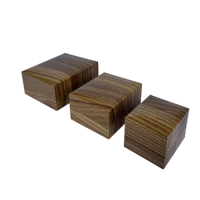 Fabbrica il contenitore di gioielli di carta di legno su ordinazione per il regalo della collana di Ring Earring Pendant Bangle Bracelet