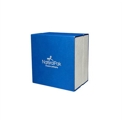 Contenitore di gioielli d'imballaggio della scatola di Sapphire Blue Plastic Luxury Watch per le collane e gli orecchini