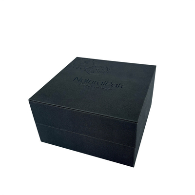 Il contenitore d'imballaggio di orologio di legno crema dell'unità di elaborazione ha impresso Logo Watch Box For Men