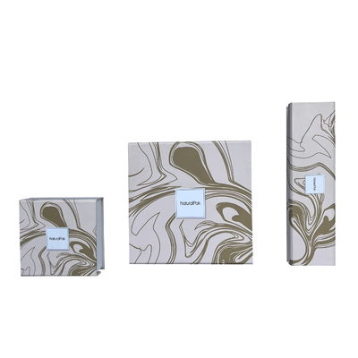 Contenitore d'imballaggio pieghevole stampato artistico magnetico di contenitore di gioielli della chiusura di ROHS