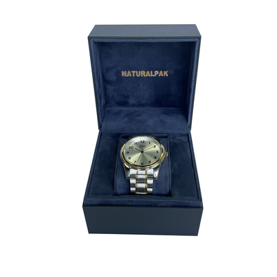 contenitori d'imballaggio di orologio quadrato della copertura superiore di 92*92*75mm con il cuscino