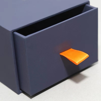 I contenitori di imballaggio dei regali della carta fantasia del cartone contrappongono il colore che fa scorrere il contenitore di regalo del cassetto