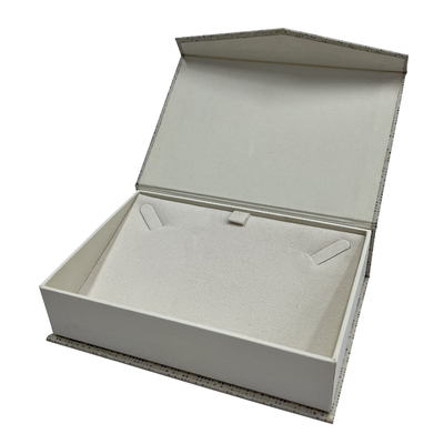 Scatola magnetica di Matt Lamination Folding Paper Gift con il logo ricoprente UV nero lucido