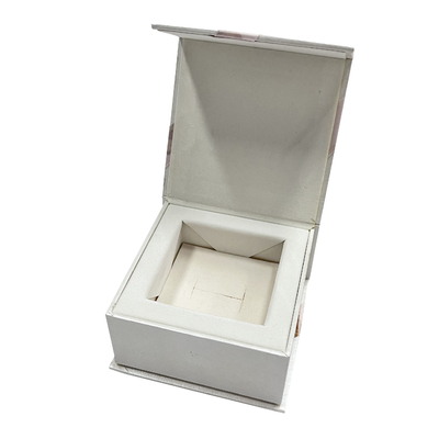 Scatola di cartone magnetica rosa di vestaglia del contenitore di gioielli della chiusura con chiusura magnetica