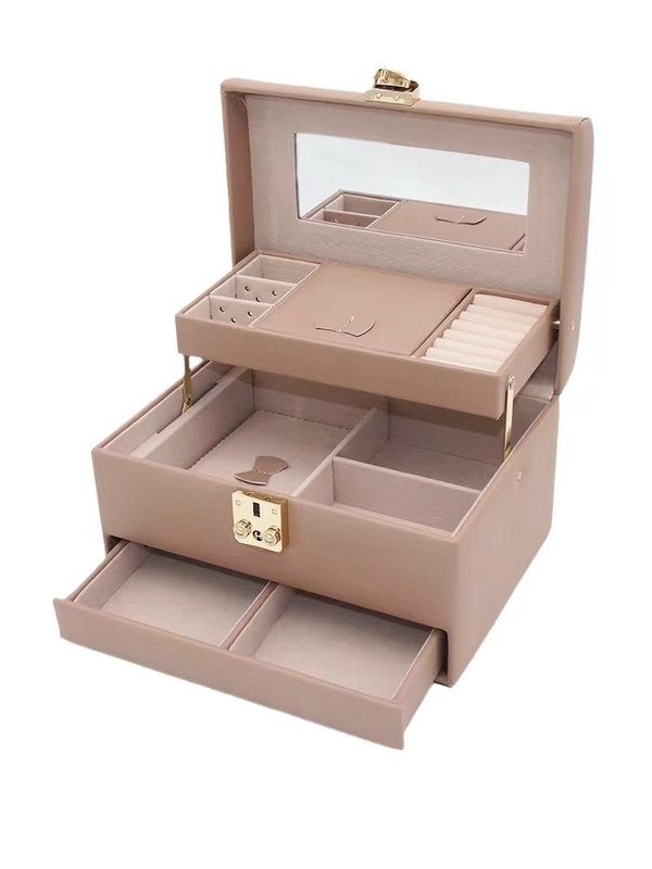 Casi su ordinazione di Logo Lotus Root Pink Color Jewelry per le donne